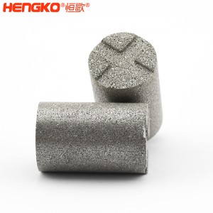 恒歌定制燒結(jié)多孔不銹鋼濾筒_過濾效率高易沖洗不銹鋼濾芯可用于污水排水系統(tǒng)