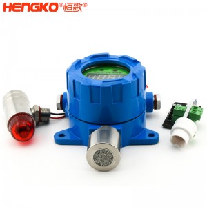 廠家生產(chǎn)墻壁式甲烷氣體檢測(cè)傳感器,帶防爆高靈敏測(cè)量不銹鋼探頭