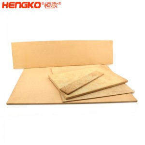 廠家直銷 銅粉末顆粒燒結(jié)透氣板 銅大規(guī)格燒結(jié)過(guò)濾板 按需求定制