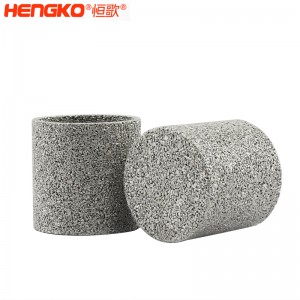 恒歌粉末燒結(jié)不銹鋼濾筒防塵透氣濾芯過濾精準(zhǔn)壽命長，應(yīng)用于化學(xué)分析