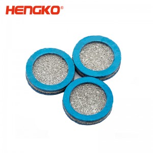 恒歌工業(yè)級(jí)燒結(jié)316不銹鋼真空過(guò)濾片_孔隙均勻分布合理不銹鋼濾芯可用真空管道