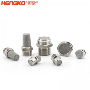 源頭廠家不銹鋼燒結(jié)網(wǎng)消聲器消音器耐高溫流量大，應(yīng)用于空壓機(jī)排氣