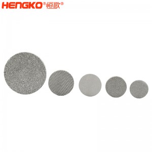 氣體探測器探頭防爆片耐高溫透氣性好，工業(yè)316L不銹鋼傳感器隔火焰隔爆片可定制