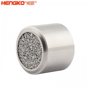 廠家定制0.2-90微米多孔金屬氣體傳感器防爆外殼，隔火焰耐腐蝕316L不銹鋼防爆片