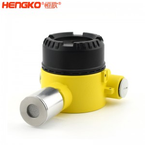 數(shù)顯316L不銹鋼氣體傳感器外殼防水防塵壁掛式工業(yè)氣體傳感器，用于天然氣廠