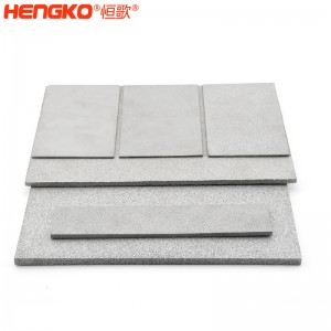 廠家直銷316不銹鋼粉末燒結濾板高強度耐高溫耐腐蝕，化工制藥過濾不銹鋼過濾器