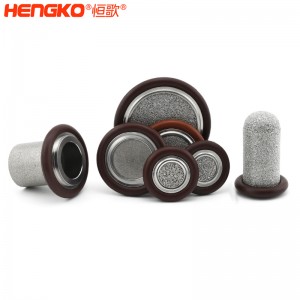 恒歌不銹鋼316L真空卡環(huán)濾芯耐高溫透氣均勻耐壓，工業(yè)衛(wèi)生級不銹鋼濾片過濾器