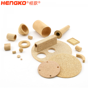 濾芯廠家定制微孔銅燒結(jié)粉末濾管排氣柔性耐高溫耐腐蝕3-90微米，制藥工業(yè)可用