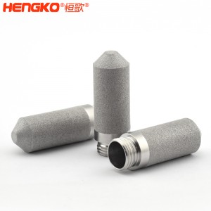 廠家定制微米多孔不銹鋼過(guò)濾器_316L粉末燒結(jié)溫濕度變送器探頭保護(hù)罩