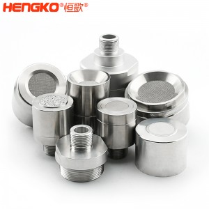 恒歌氣體傳感器316L不銹鋼外殼隔爆片_防塵防爆組件粉末燒結(jié)過(guò)濾片