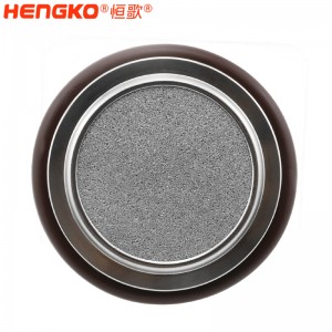 恒歌燒結(jié)316L不銹鋼真空卡環(huán)真空過(guò)濾片熱穩(wěn)定性好氣體泄漏探測(cè)器外殼可用