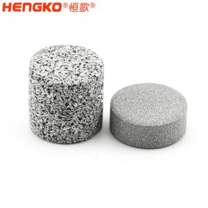 恒歌氣動(dòng)智能閥門(mén)執(zhí)行器平衡塞_耐磨損耐高溫不銹鋼燒結(jié)濾柱