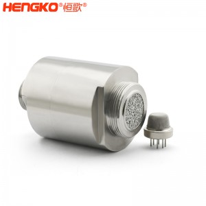 RS485氣體傳感器探頭外殼儀表殼體防爆防塵防水，用于化工廠氣體檢測儀外殼