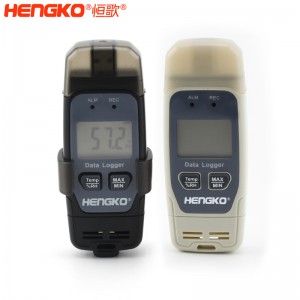 恒歌生產(chǎn)供應(yīng)無線溫濕度記錄儀傳感器低功耗抗干擾高精準(zhǔn)，用于藥品海鮮運輸