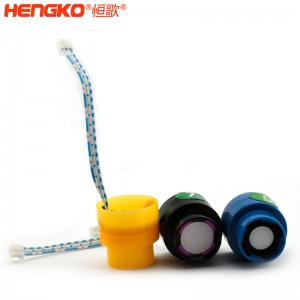 二氧化碳?xì)怏w泄漏探測器探頭PCB模塊,帶不銹鋼316L防雨防塵傳感器外殼