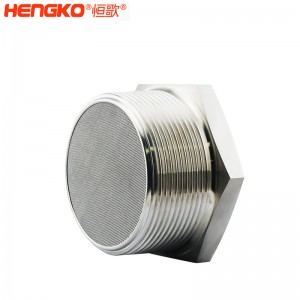 恒歌不銹鋼絲網(wǎng)濾芯燒結(jié)網(wǎng)消聲器消音器耐熱排氣均勻，應(yīng)用于排風(fēng)管消音