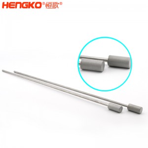 廠家批發(fā)316L不銹鋼長桿不銹鋼曝氣頭耐腐蝕防塵，用于二氧化碳/氧氣擴散