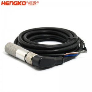 RHT系列高濕度雙防水土壤溫濕度傳感器探頭高靈敏高精度，用于溫室花園測量